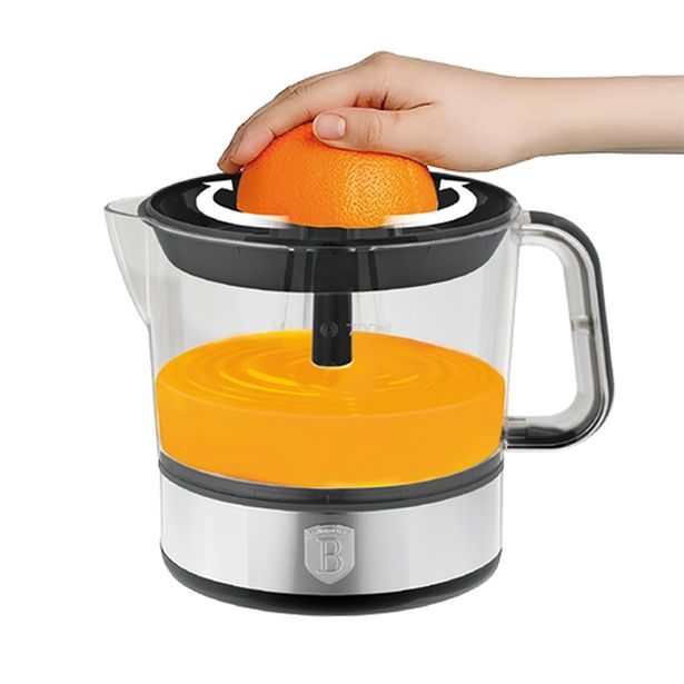 BERLINGERHAUS Elektrický odšťavňovač citrusů Matte Black Collection LP-BH-234