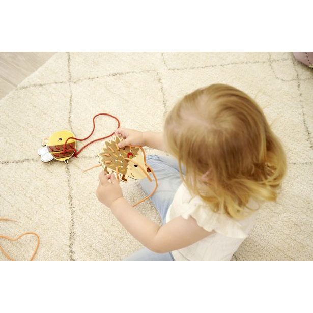 Dřevěná vyšívací hra 15ks, DP12