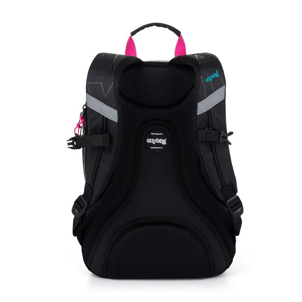 Studentský batoh OXY Sport Font Neon