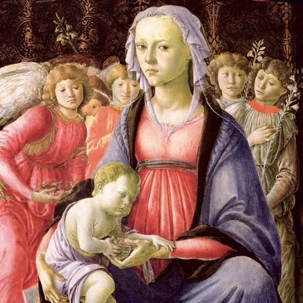 NOTIQUE Poznámkový kalendář Sandro Botticelli 2027, 30 x 30 cm