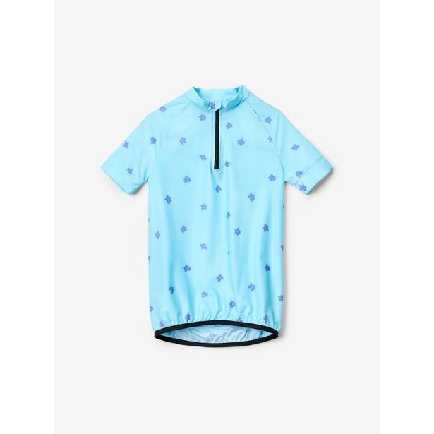 Unuo, Dětský funkční cyklodres, Sv. Modrá, Květiny