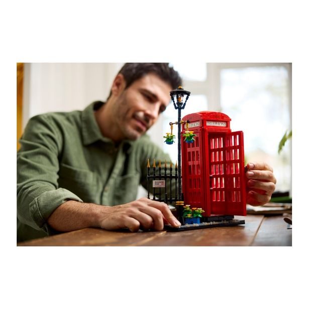 LEGO® Ideas Červená londýnská telefonní budka