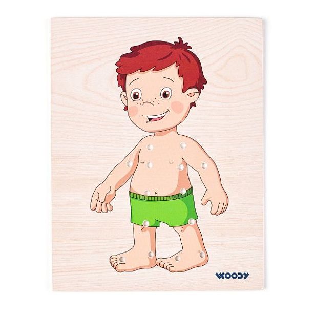 Šněrovací šatní skříň "Kluk"