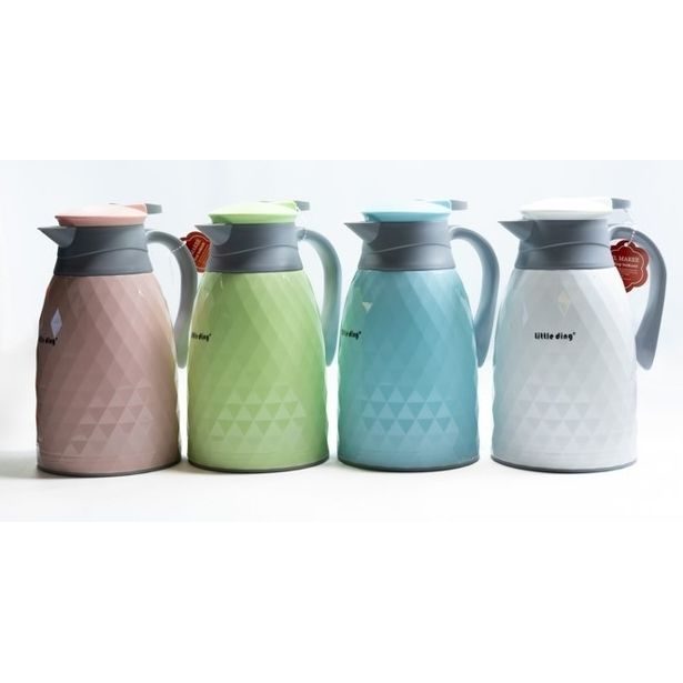 termokonvice 1,0l, 4barvy, 2025, plast/sklo