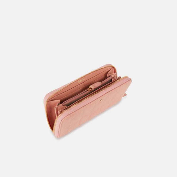 Růžová dámská peněženka Geox Wallet