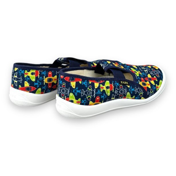 Chlapecké papuče na gumičku Fare - Letadlo