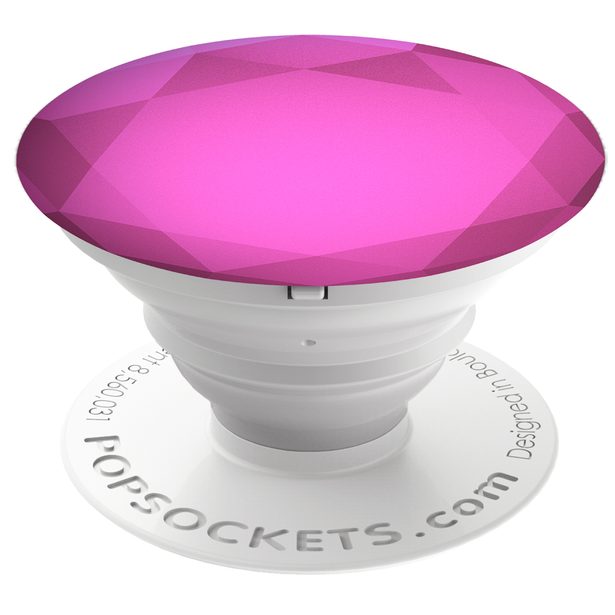 PopSocket Fucshia Metallic Diamond