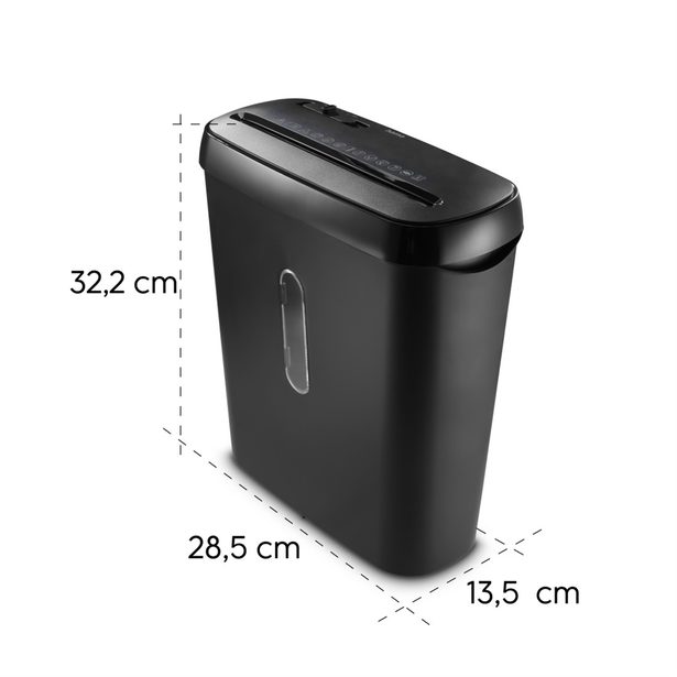 Hama Classic S61, skartovačka, přímý řez, 6 listů, bezpečnostní úroveň P2 T2 E2