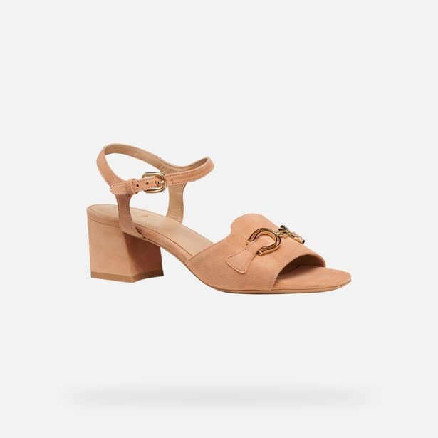 Růžové dámské sandály Geox New Eraklia 50