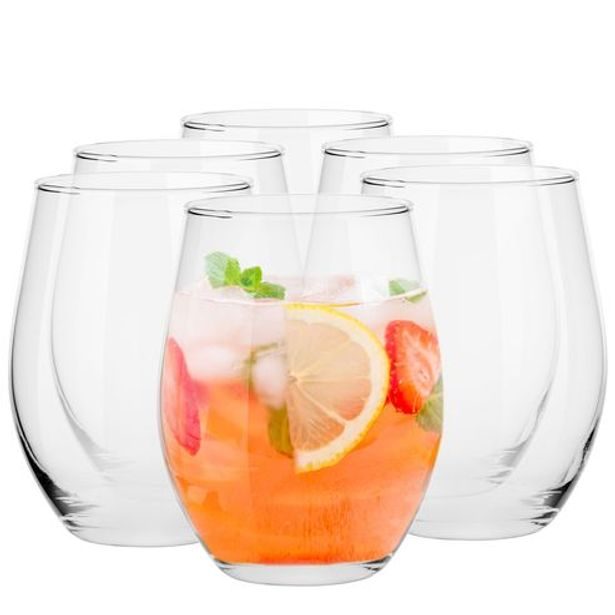 sklen. 625ml, 4ks, SOFIA, TREND, voda