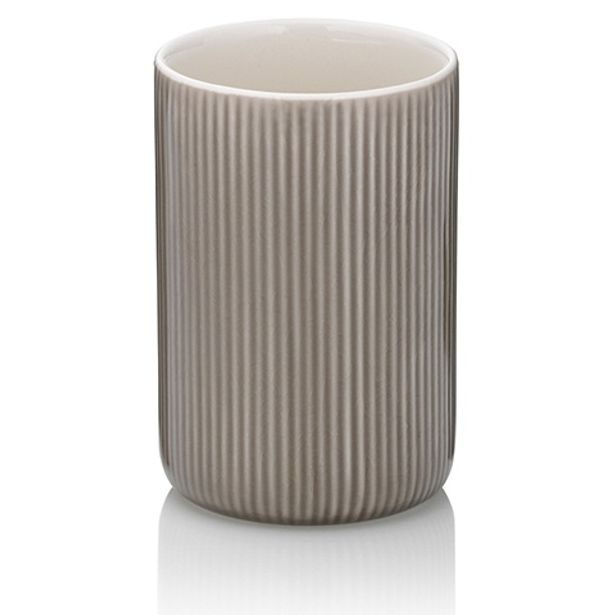 KELA Pohár AVA keramika kámen šedá KL-24421