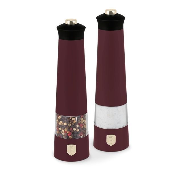 BERLINGERHAUS Mlýnek na pepř a sůl sada 2 ks Leonardo Collection BH-9555