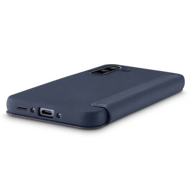 Hama Fantastic Feel, pouzdro-knížka pro Samsung Galaxy A56 5G, hebký povrch, modré