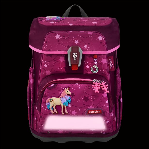 Školní aktovka CLOUD schleich, bayala, Marshmallow Einhorn - 5 dílný set, AGR certifikát