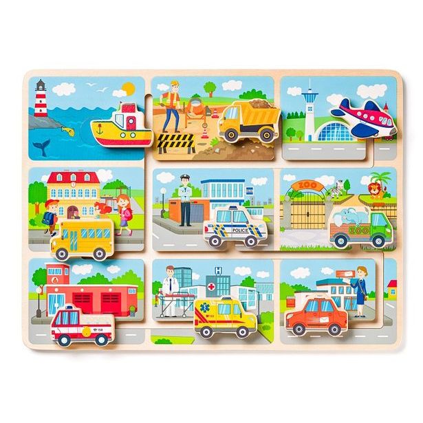 WOODY Kam jede autíčko