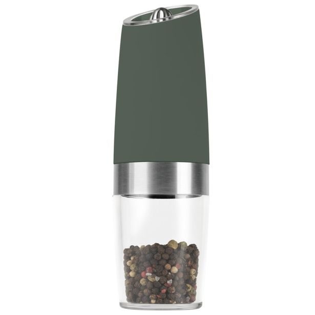 BERLINGERHAUS Mlýnek na pepř a sůl s gravitačním mechanismem sada 2 ks Matte Green Collection BH-9570