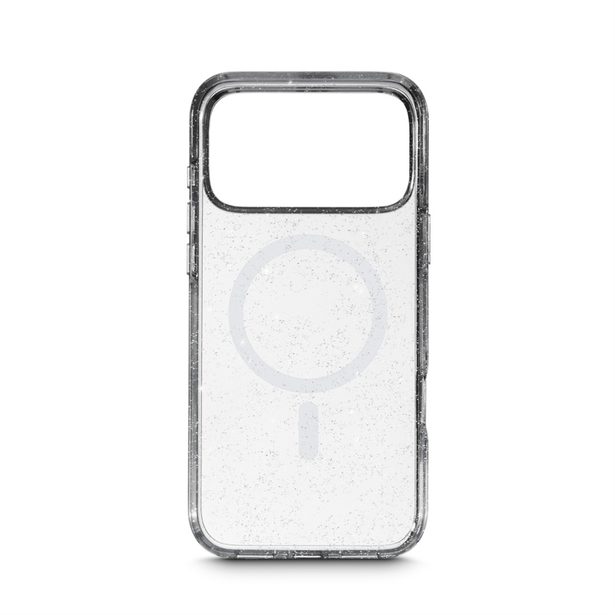 White Diamonds Mag Glitter, kryt pro Apple iPhone 17 Pro Max, magnetický, průhledný s třpytkami