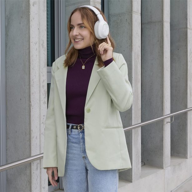 Hama Bluetooth sluchátka Spirit Calypso III, uzavřená, bílá
