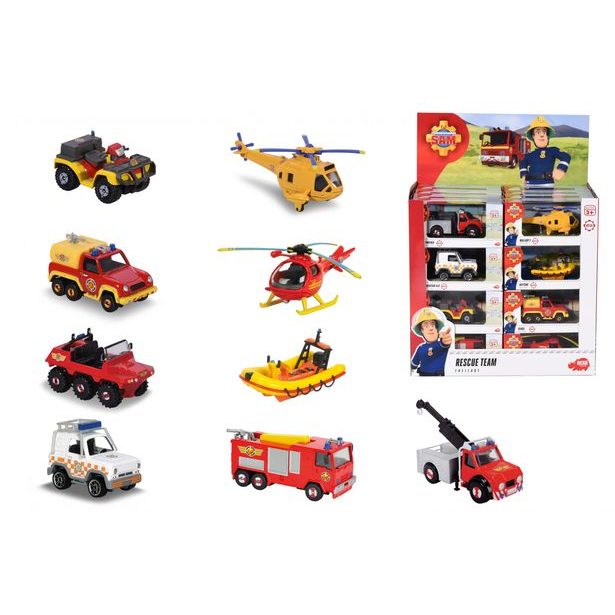 Požárník Sam Autíčko kovové 1:64, DP32