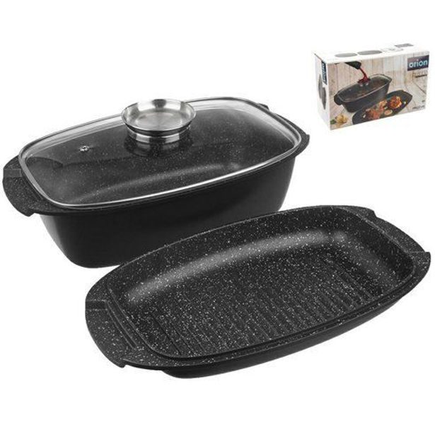 pekáč 39x22x15cm, GRANDE Aroma, indukce, pokl. sklo