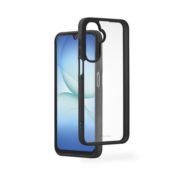 Hama Frame Protect, kryt pro Samsung Galaxy A17, 20 % recyklovaných materiálů, průhledný/černý