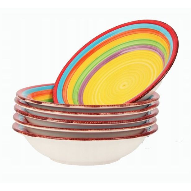 HIT Jídelní sada talířů Ibiza 18 ks HT-24327104