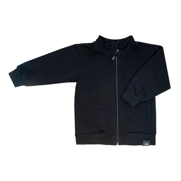 ESITO Mikina na zip EasyFit Black - černá