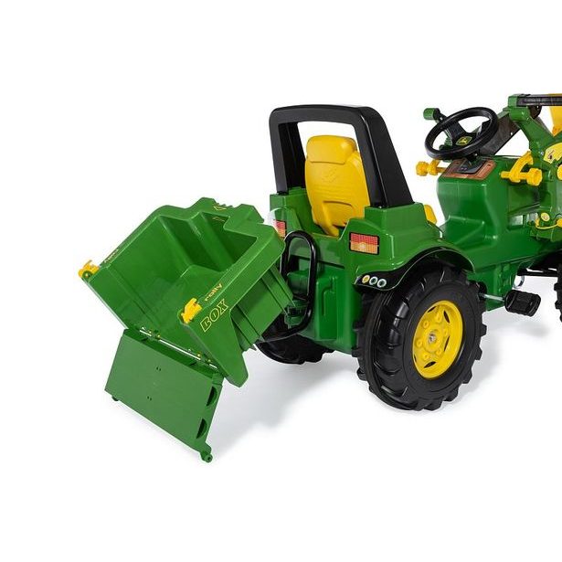 ROLLYTOYS Úložný box za traktor zelený