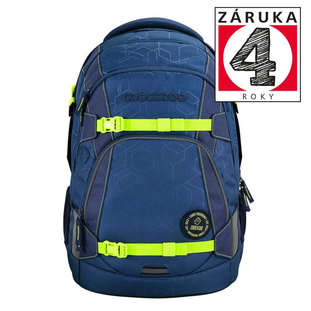 Školní batoh coocazoo MATE, Blue Bash, certifikát AGR