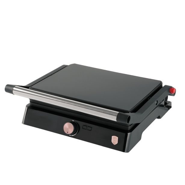 BERLINGERHAUS Elektrický kontaktní gril s nepřilnavým povrchem Black Rose Collection BH-9492