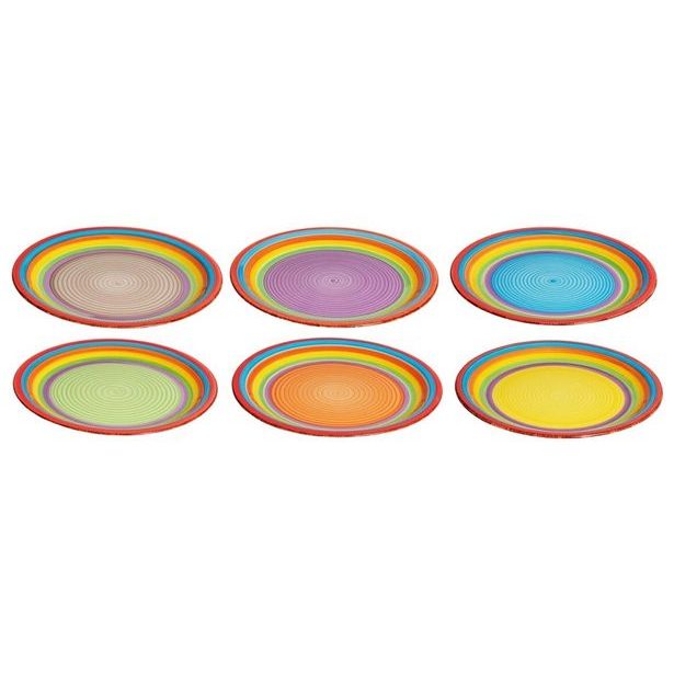 HIT Jídelní sada talířů Ibiza 18 ks HT-24327104