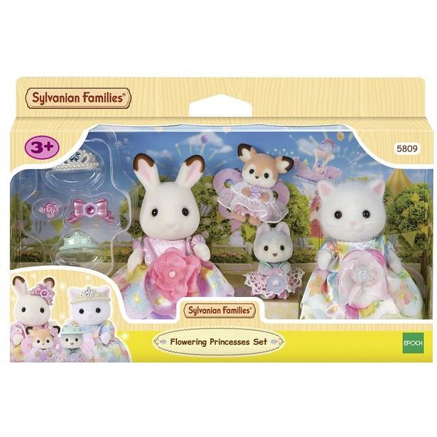 Sylvanian family Rodina květinové princezny