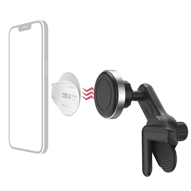 Hama držák mobilu pro Tesla Model 3 a Y, upevnění na displej, magnetický, otočný o 360°, univerzální
