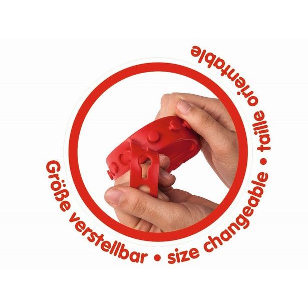 BIG Ochranné návleky na botičky červené