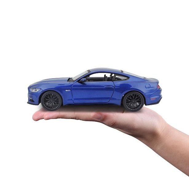 Maisto Maisto - 2015 Ford Mustang GT, metal modrá, 1:24