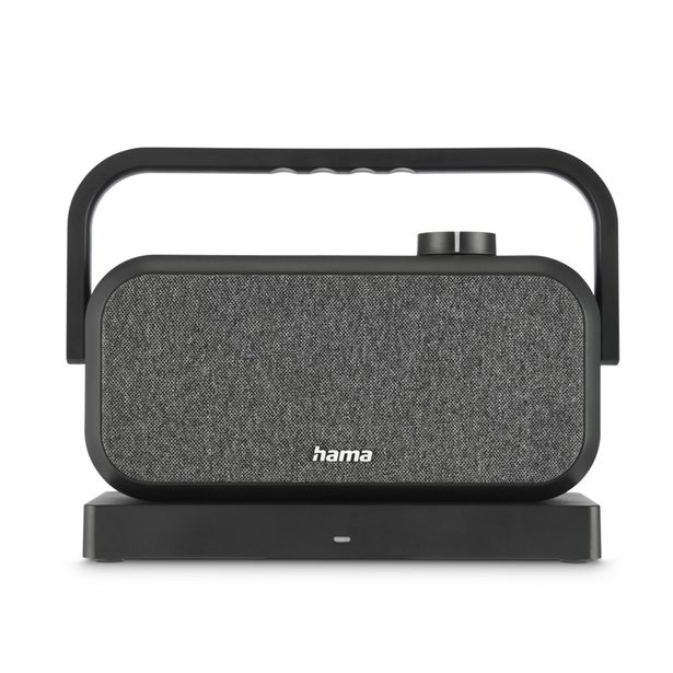 Hama bezdrátový přenosný TV reproduktor, nabíjecí základna s 2,4 GHz vysílačem, Bluetooth