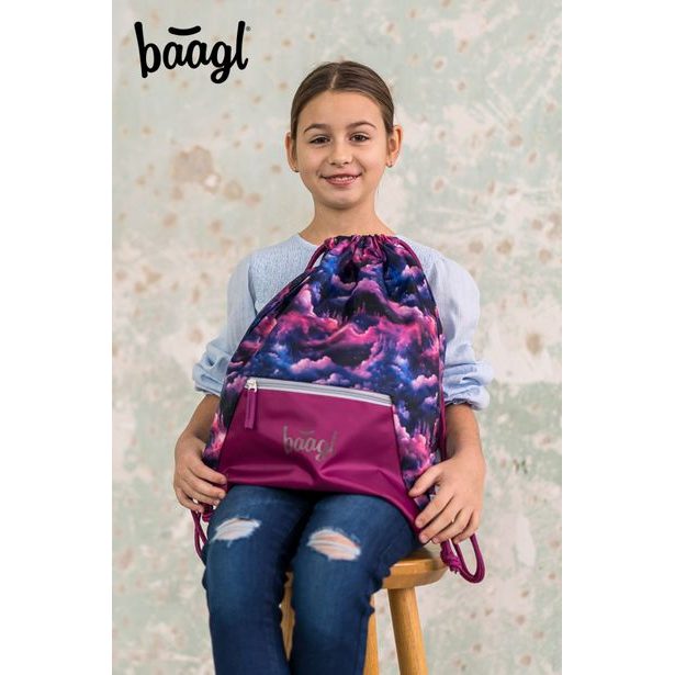BAAGL Sáček s kapsou Jednorožec Království
