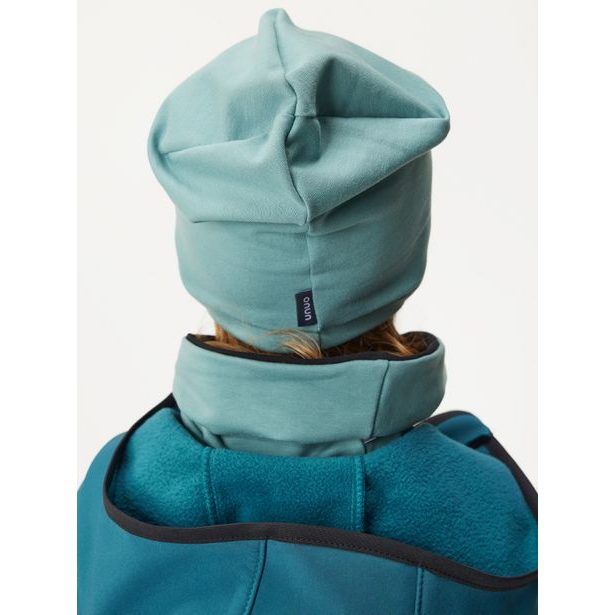 Unuo Dětská čepice z teplákoviny Homeless, Modrá