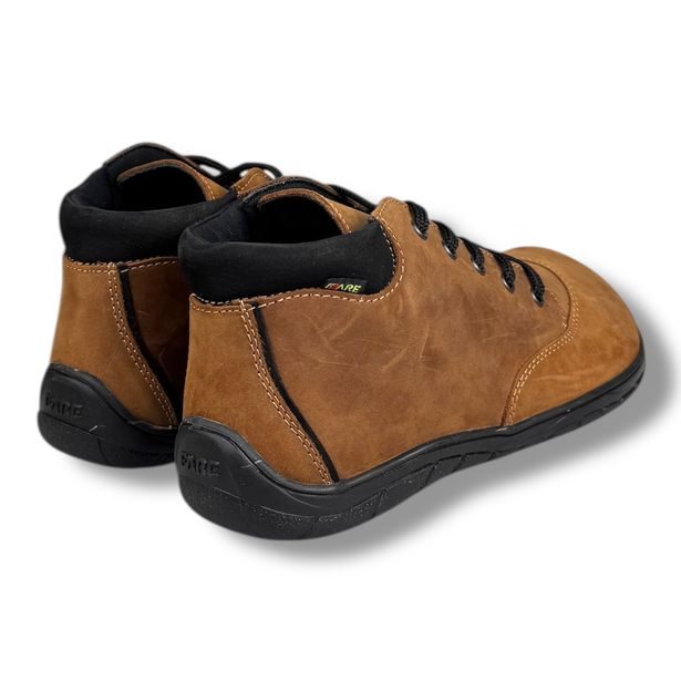FARE BARE MATEO B5721121 – chlapecké barefoot kotníkové boty z kůže