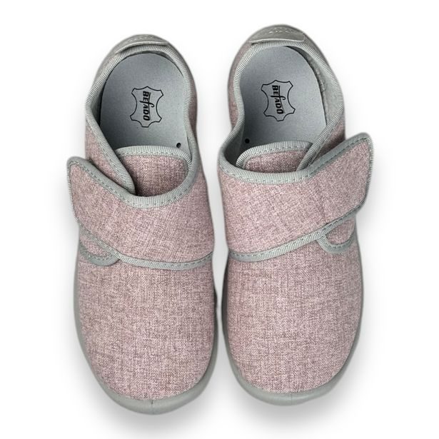 Dívčí BAREFOOT domácí obuv Befado Softer - Růžové