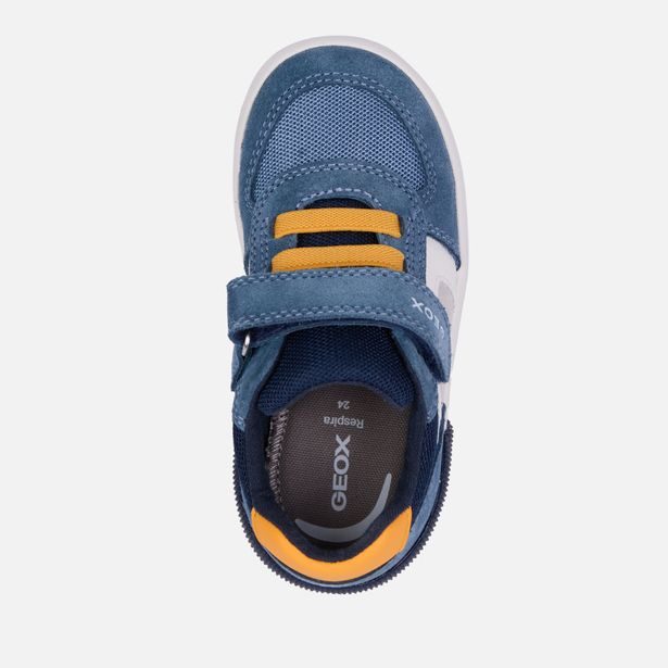 Modré chlapecké tenisky Geox Gisli