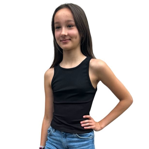 Dívčí tílko black