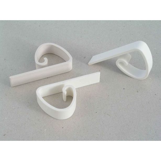 spona na ubrus UH-BÍLÁ