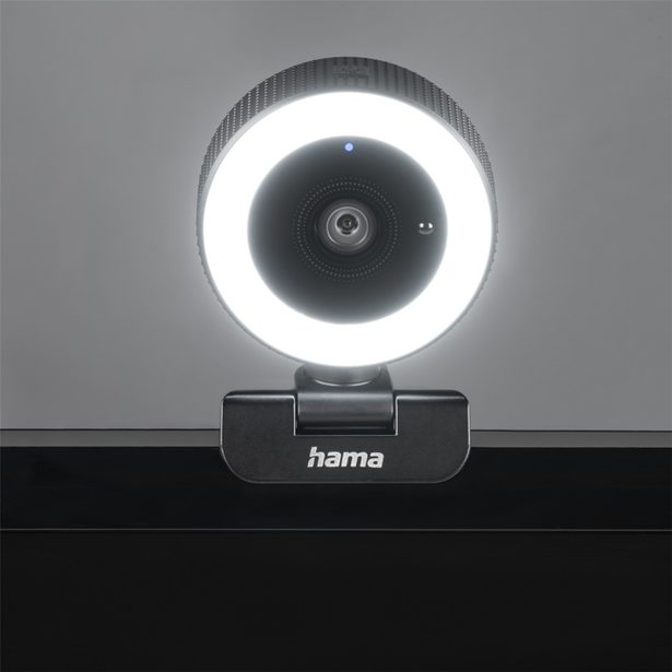 Hama PC webkamera s kruhovým světlem X850 Pro, QHD, autofocus, dálkový ovladač