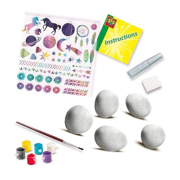 SES GALAXY - malování kamínků