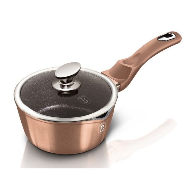 BERLINGERHAUS Rendlík s poklicí s mramorovým povrchem 16 cm Rosegold Metallic Line BH-1524