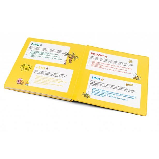 OD JARA DO ZIMY – Puzzle, básničky, omalovánky, kvízy Baagl