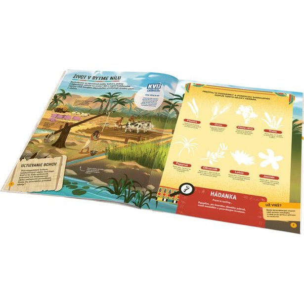 MISIA EGYPT – Pátraj a lúšti so samolepkami