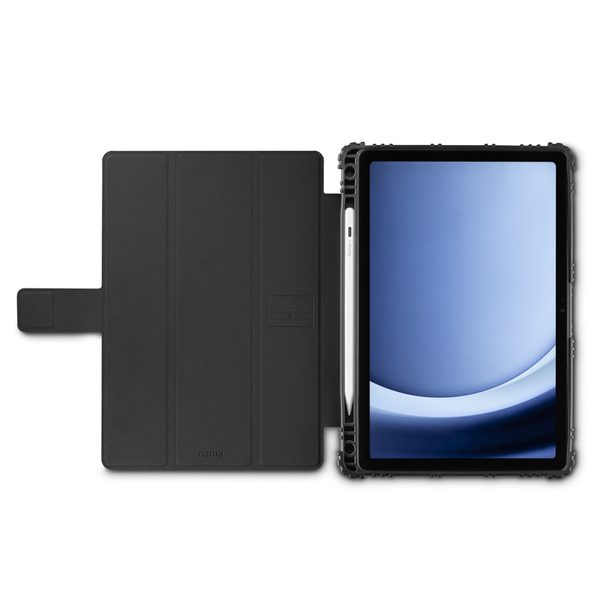 Hama Protection, pouzdro pro Samsung Galaxy Tab A11+/A9+ 11", nárazu odolné, černé/průhledné