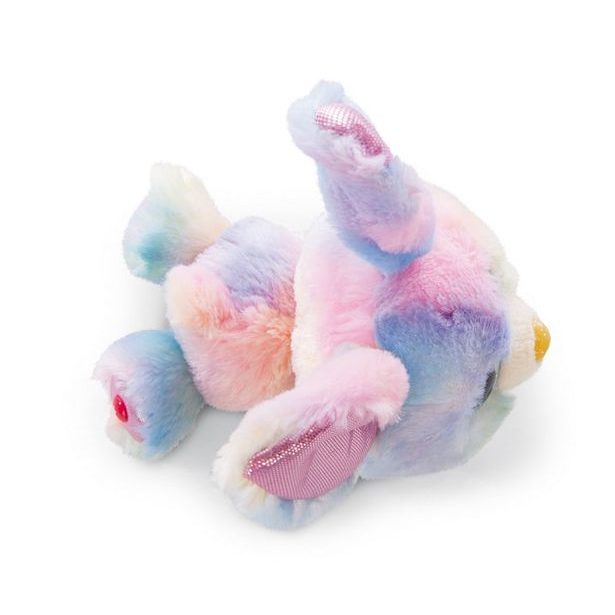 NICI Glubschis plyš Zajíček Rainbow Candy ležící, 15 cm